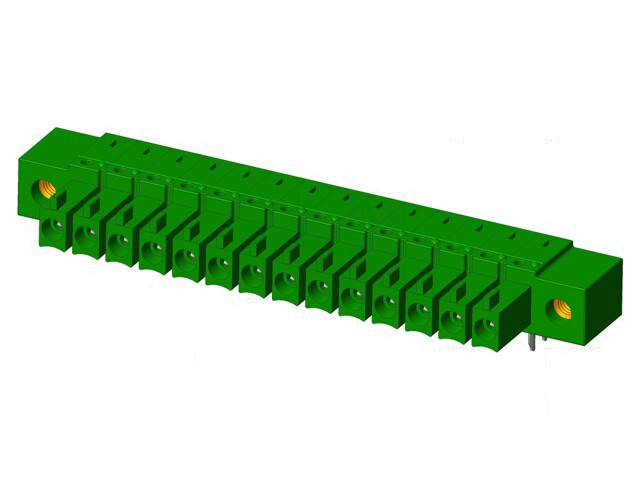 Connector: ontkoppelbare terminal strip; contact; vrouwelijk Connector: ontkoppelbare terminal strip; contact; vrouwelijk